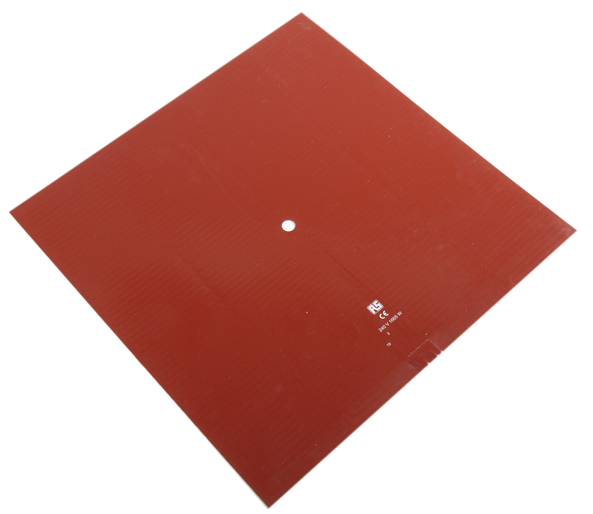 RS PRO Silicone Heater Mat, 240V ac, 1665 W Square, 50 mm 5mm