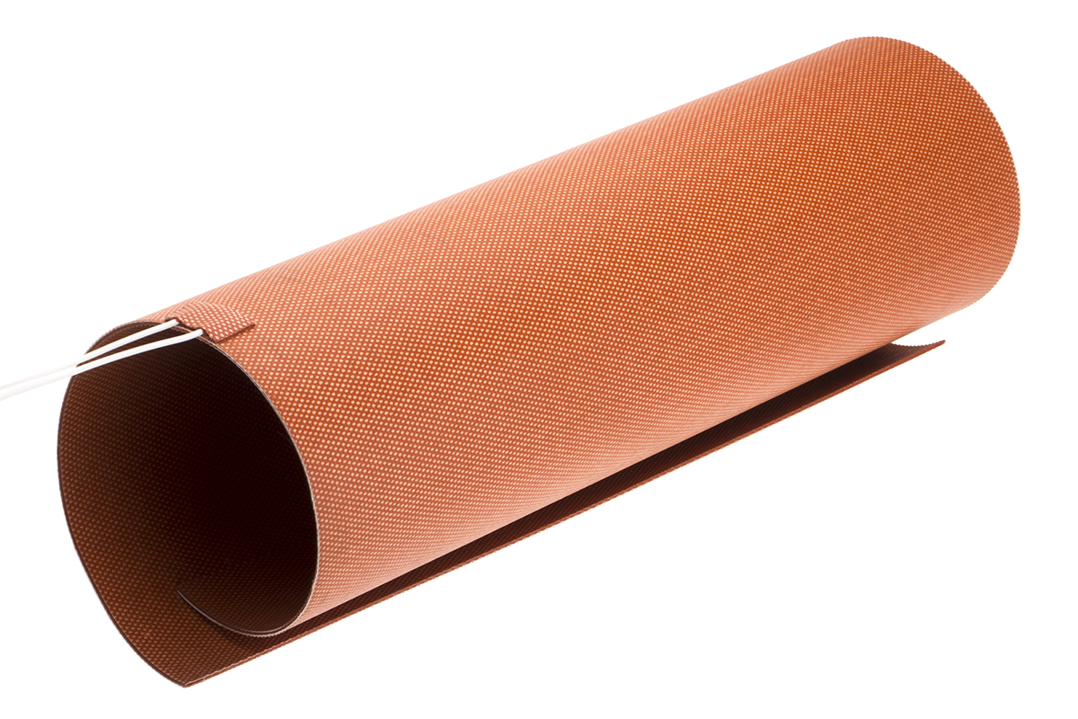 RS PRO Silicone Heater Mat, 24V ac, 414 V Cylindrical, 300 mm