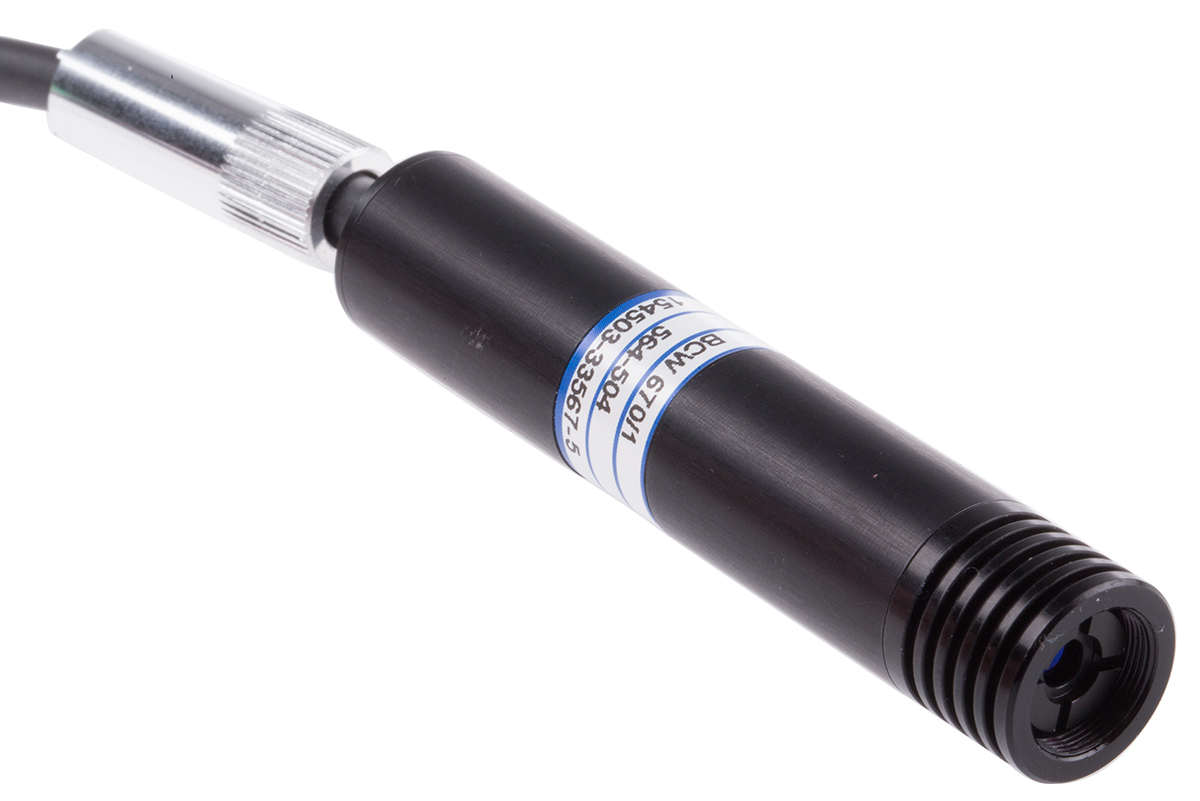 Global Laser 1060-41-000 Laser Module 670 nm 1 mW Modulating, TTL, Linear control Ellipse pattern -12 V -8 V