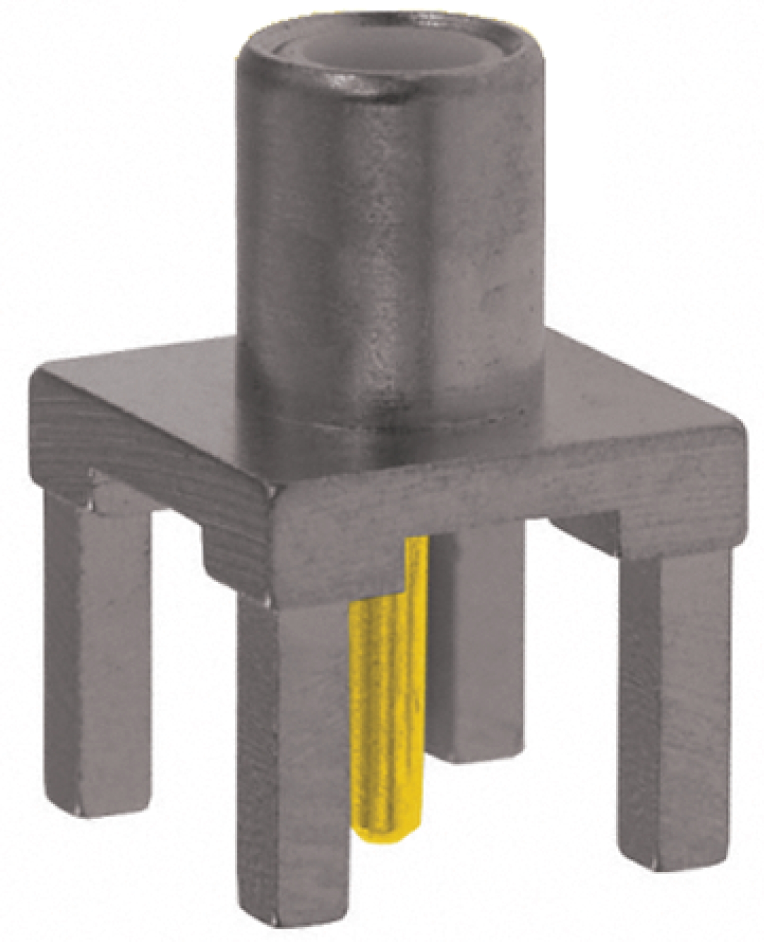 TE Connectivity MCX Series Through Hole Female MCX, 50 Ω, Straight Body Solder