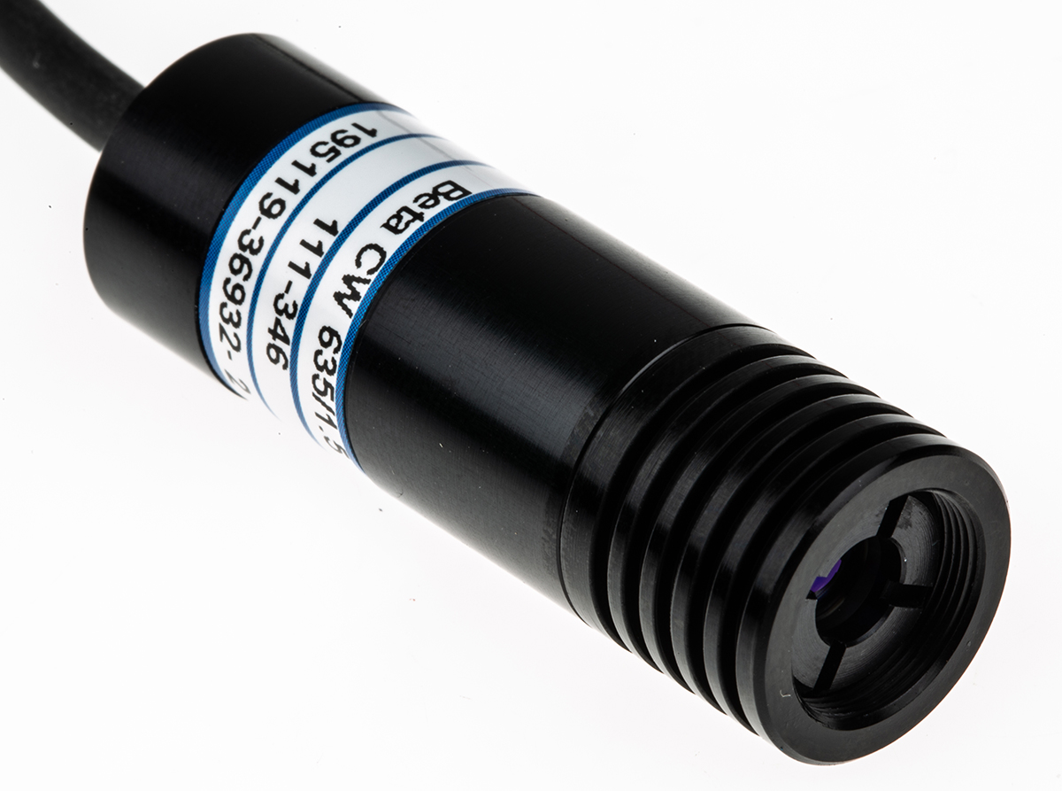 1068-40-000 Global Laser  Laser Module 633 nm 1.5 mW Continuous Wave, TTL control Ellipse pattern 5.5 V 4.5 V