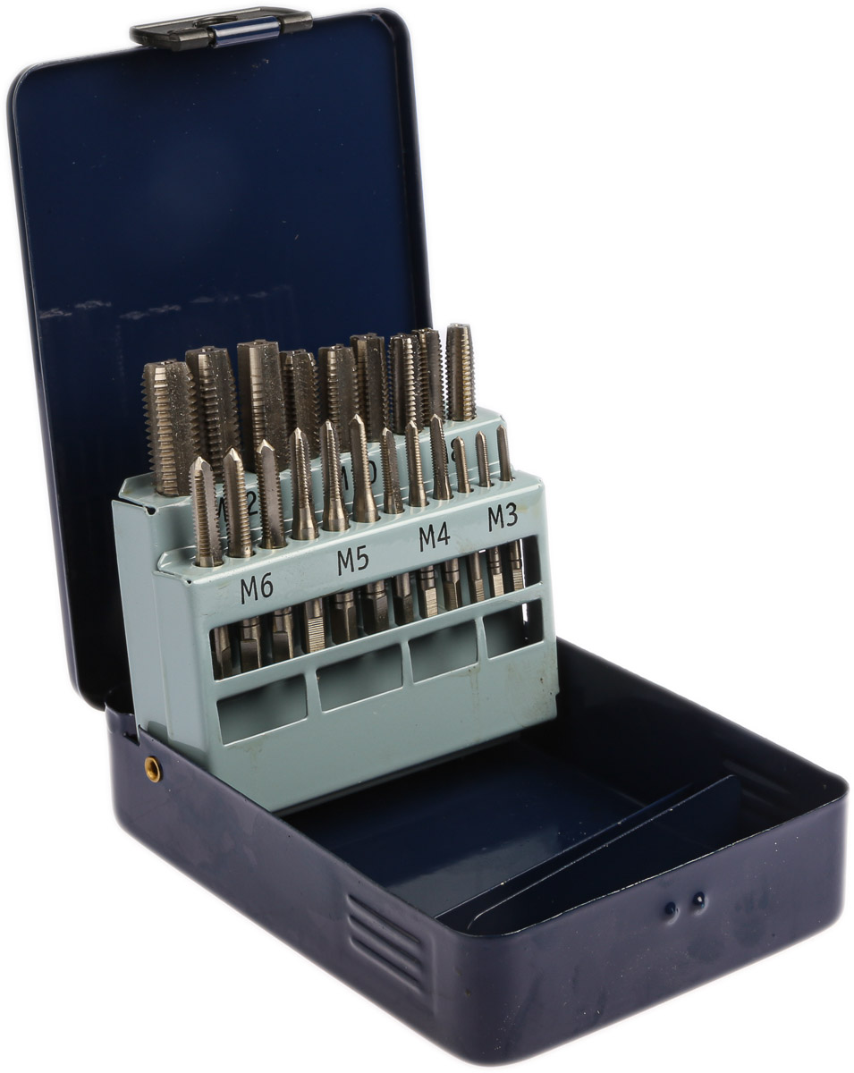 EVENTUS Tap Set, M12 Thread, Metric Standard, Hand Tap