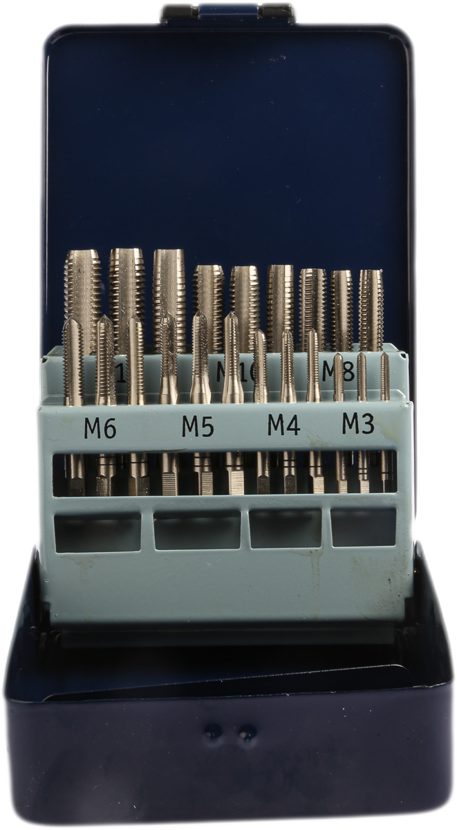 10701 EVENTUS Tap Set, M12 Thread, Metric Standard, Hand Tap