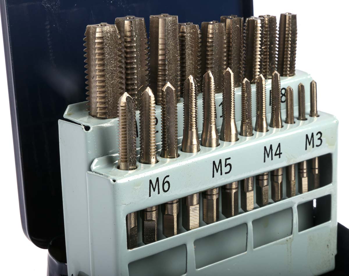 10701 EVENTUS Tap Set, M12 Thread, Metric Standard, Hand Tap