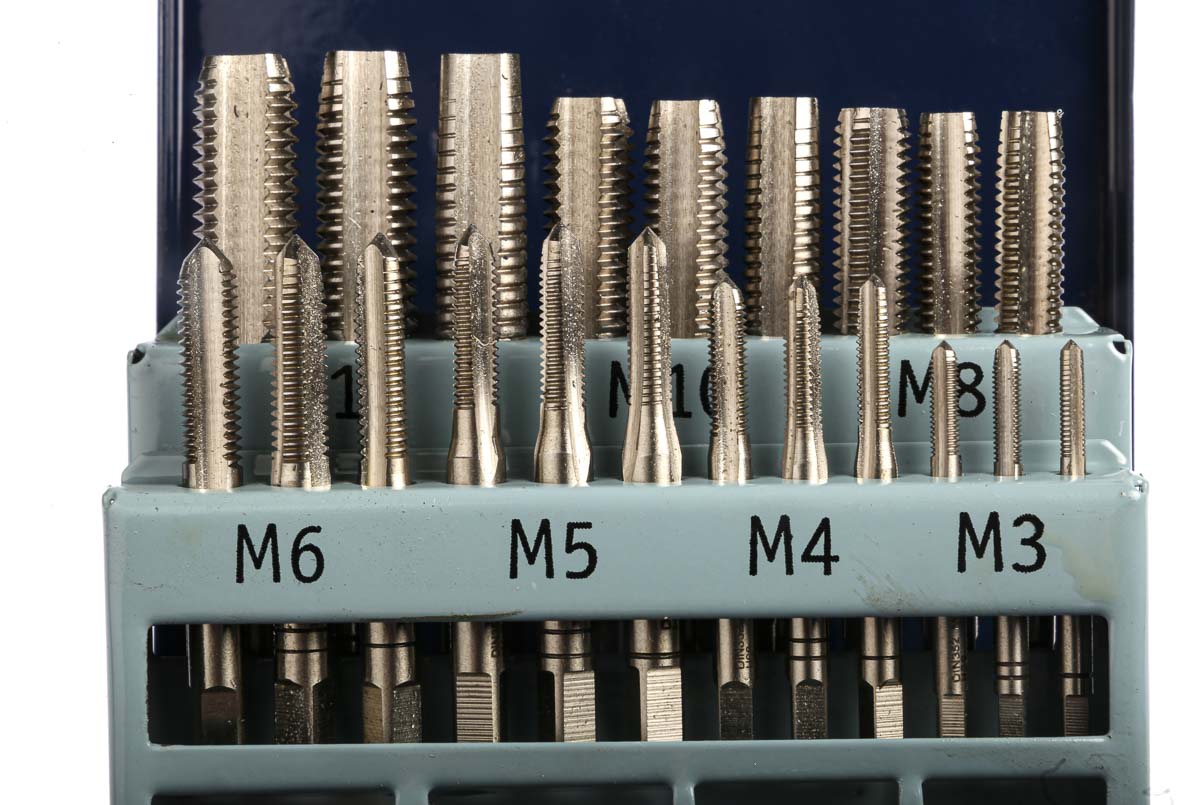 10701 EVENTUS Tap Set, M12 Thread, Metric Standard, Hand Tap
