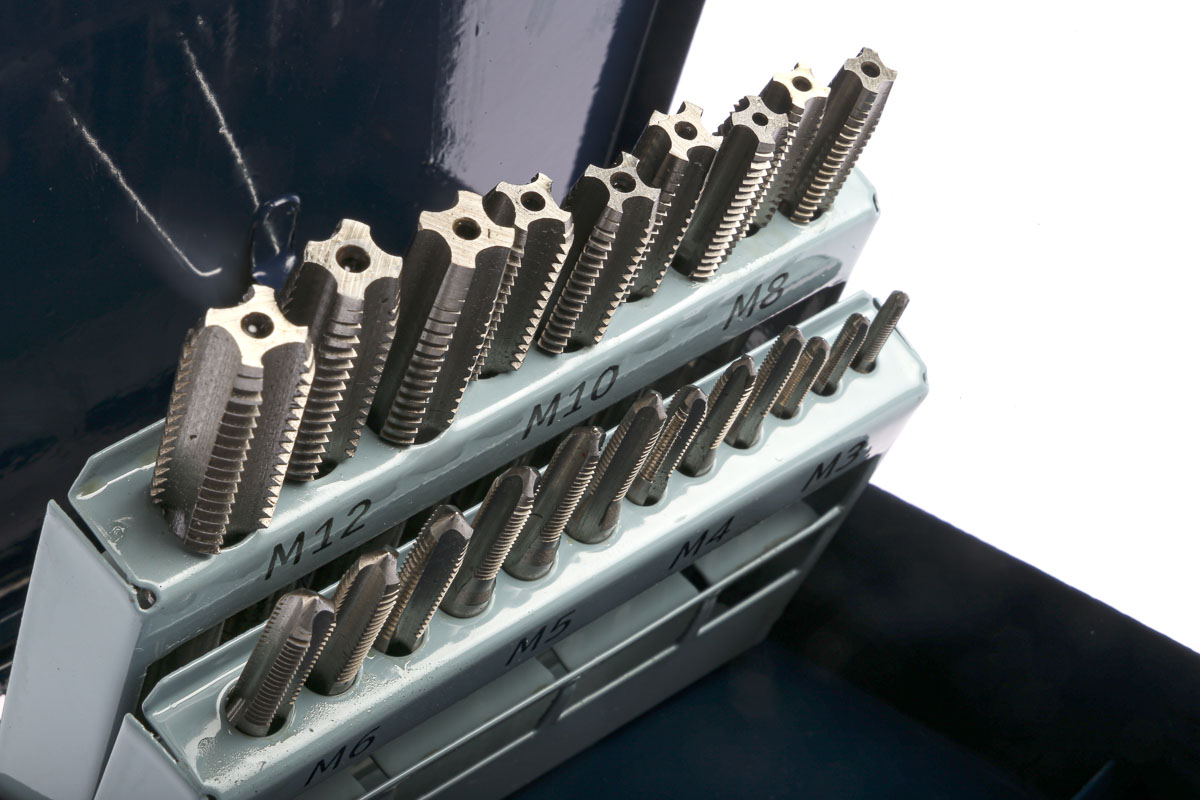 10701 EVENTUS Tap Set, M12 Thread, Metric Standard, Hand Tap