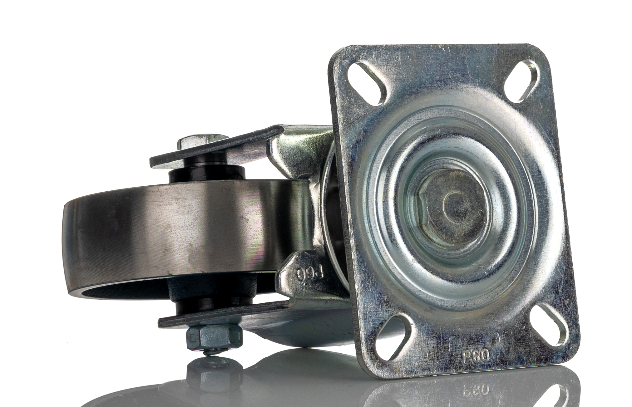 1070 LAG Swivel Castor, 450 kg Capacity, 100 mm Wheel