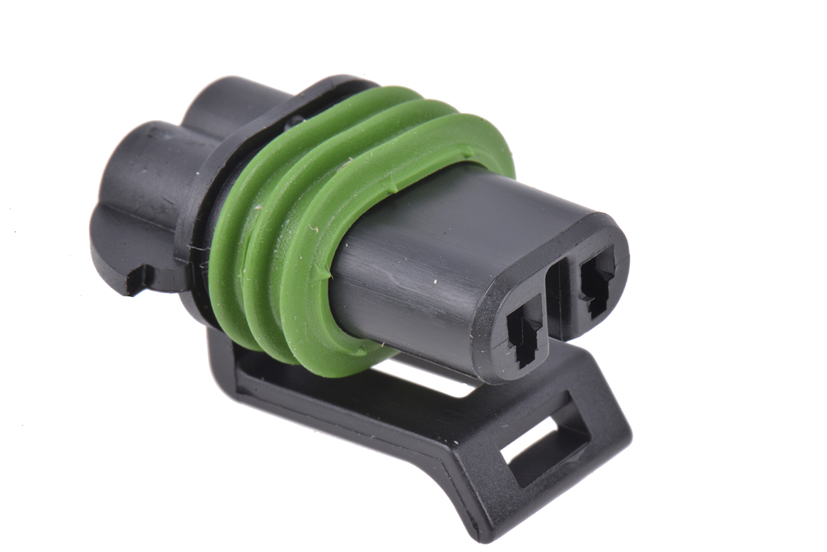 Delphi, Metri-Pack 150 Automotive Connector Female Black Cable 2 Way Crimp Termination 10737794