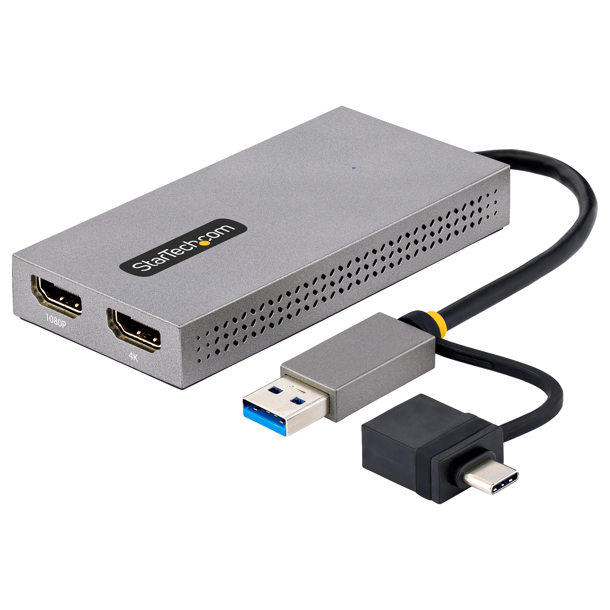 StarTech.com to HDMI Adapter USB 3.2 3 Supported Display(s) - 3840 x 2160 (30Hz)