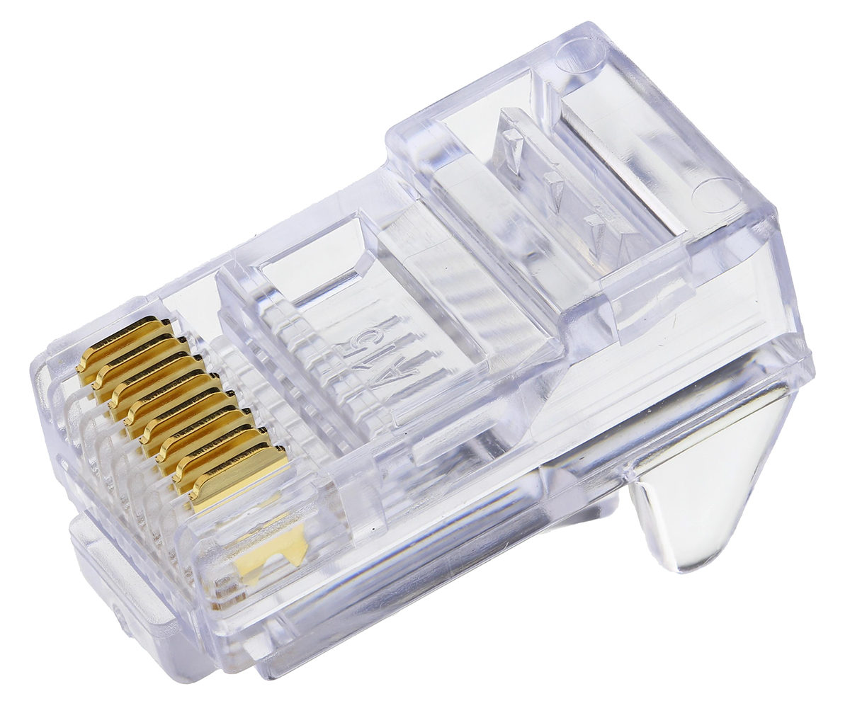 Sentinel 108-080810-24 Series RJ45 Connector Male, Cable Straight 1 Port 8 Way