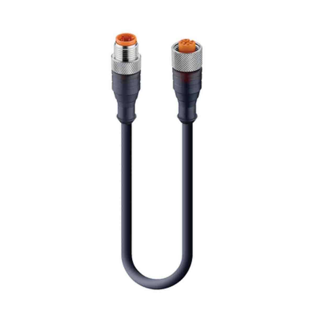 Lumberg Automation Female 4 way Straight to Unterminated Sensor Actuator Cable, 6 m