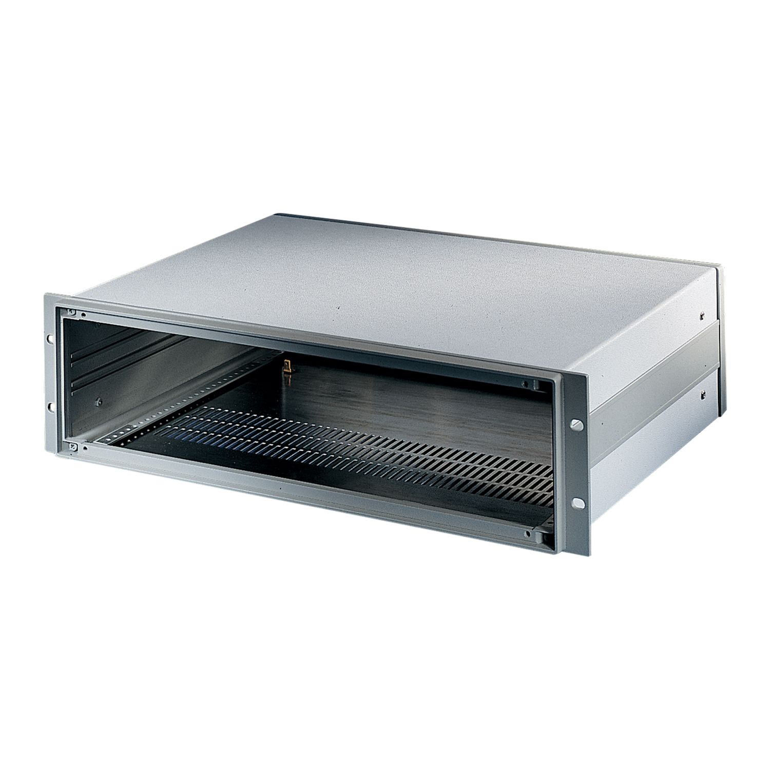 nVent SCHROFF Inpac Series RAL 7030 4 U Steel Chassis , with Case Frame, 434.5 mm