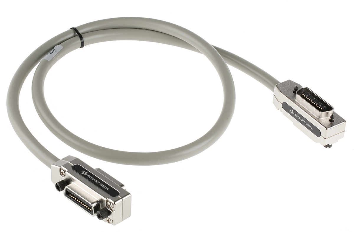 Keysight Technologies Male GPIB to Male GPIB Parallel Cable, 1 m, Grey Sheath