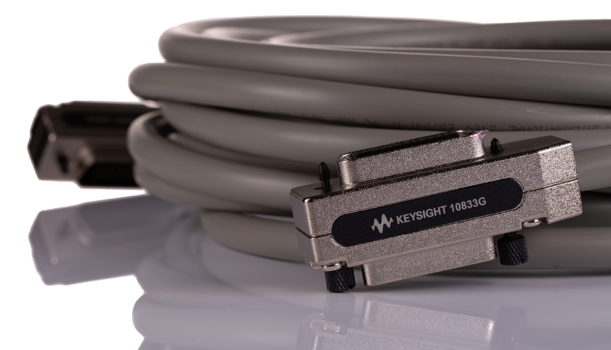 10833g Keysight Technologies Male GPIB to Male GPIB Parallel Cable, 8 m, Grey Sheath