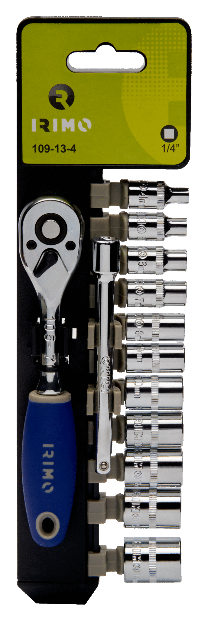 IRIMO 13-Piece 1/4 in Hexagon Socket Set