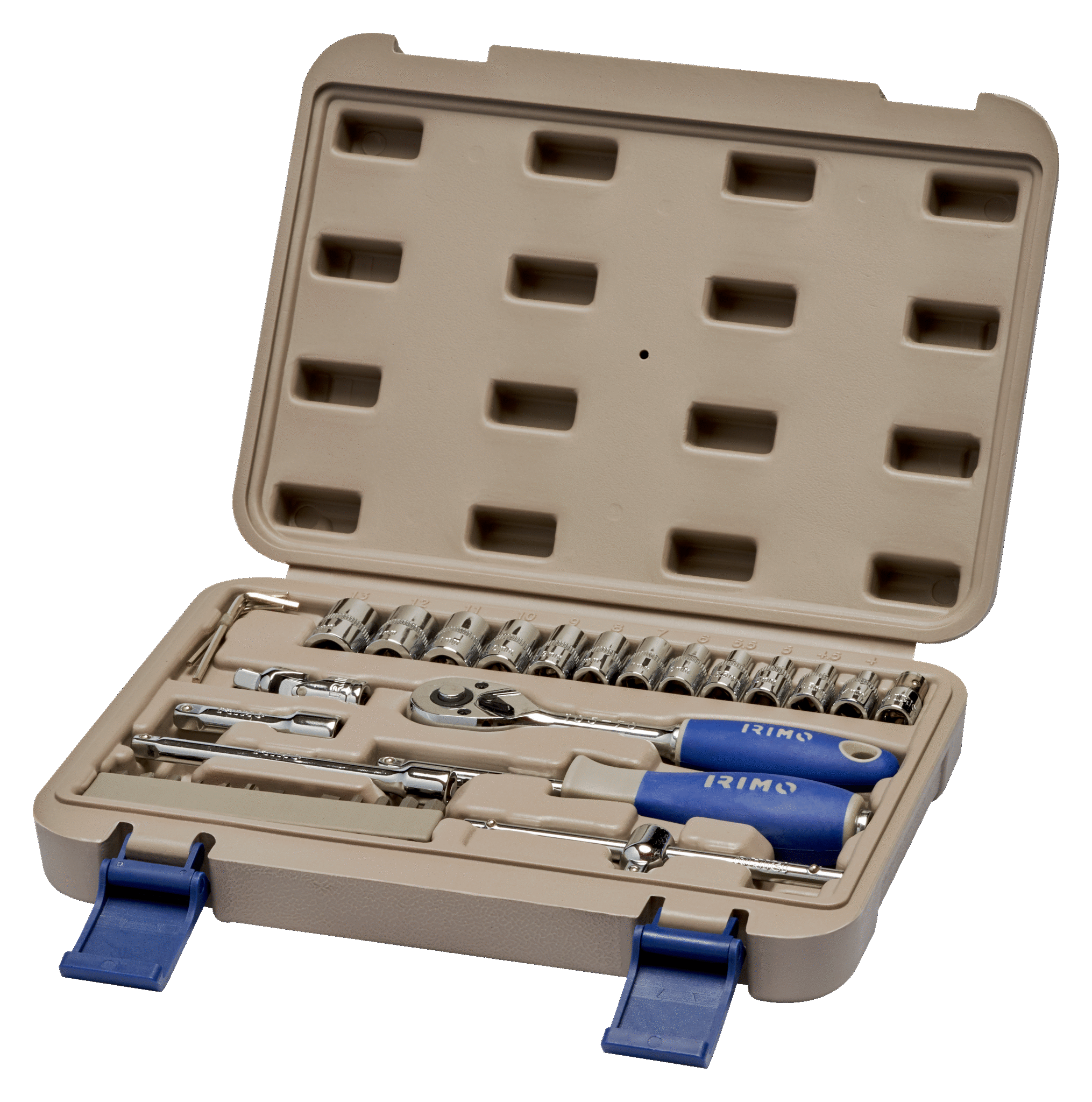 IRIMO 35-Piece 1/4 in Hexagon Socket Set