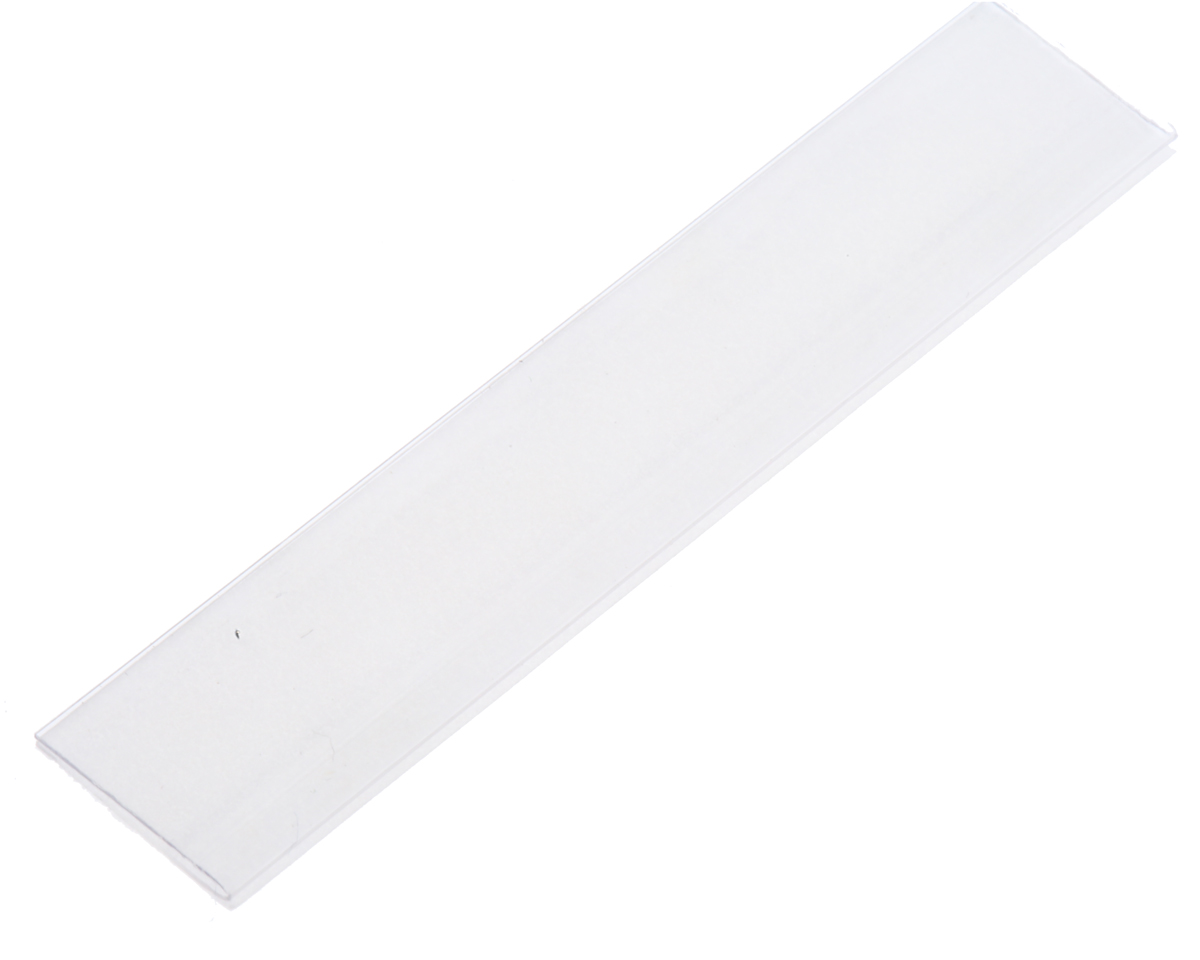 Raaco Drawer Labels, Painted Steel, 10 mm x 52mm x 1 mm, White