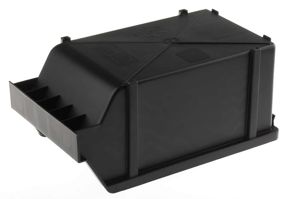 109314 Raaco Anti-Static Plastic ESD Bin 101 mm (L) 125mm (W) 228 mm (H)