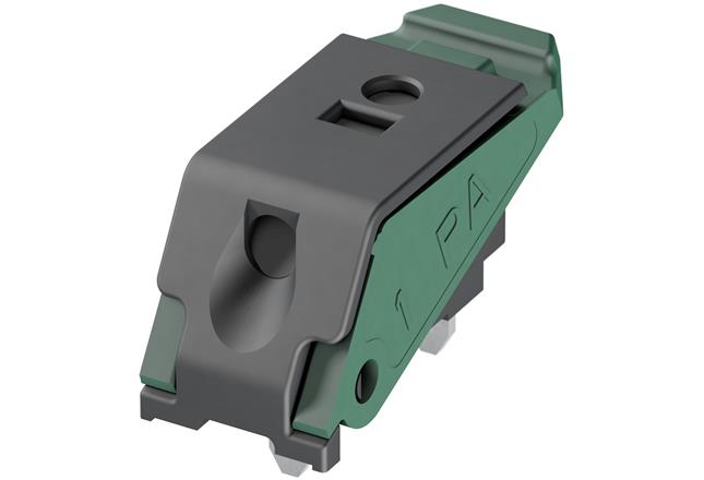 HARTING har-flexicon Series PCB Terminal Block, 1-Contact, Through Hole Mount, 1-Row, Push In Spring Termination