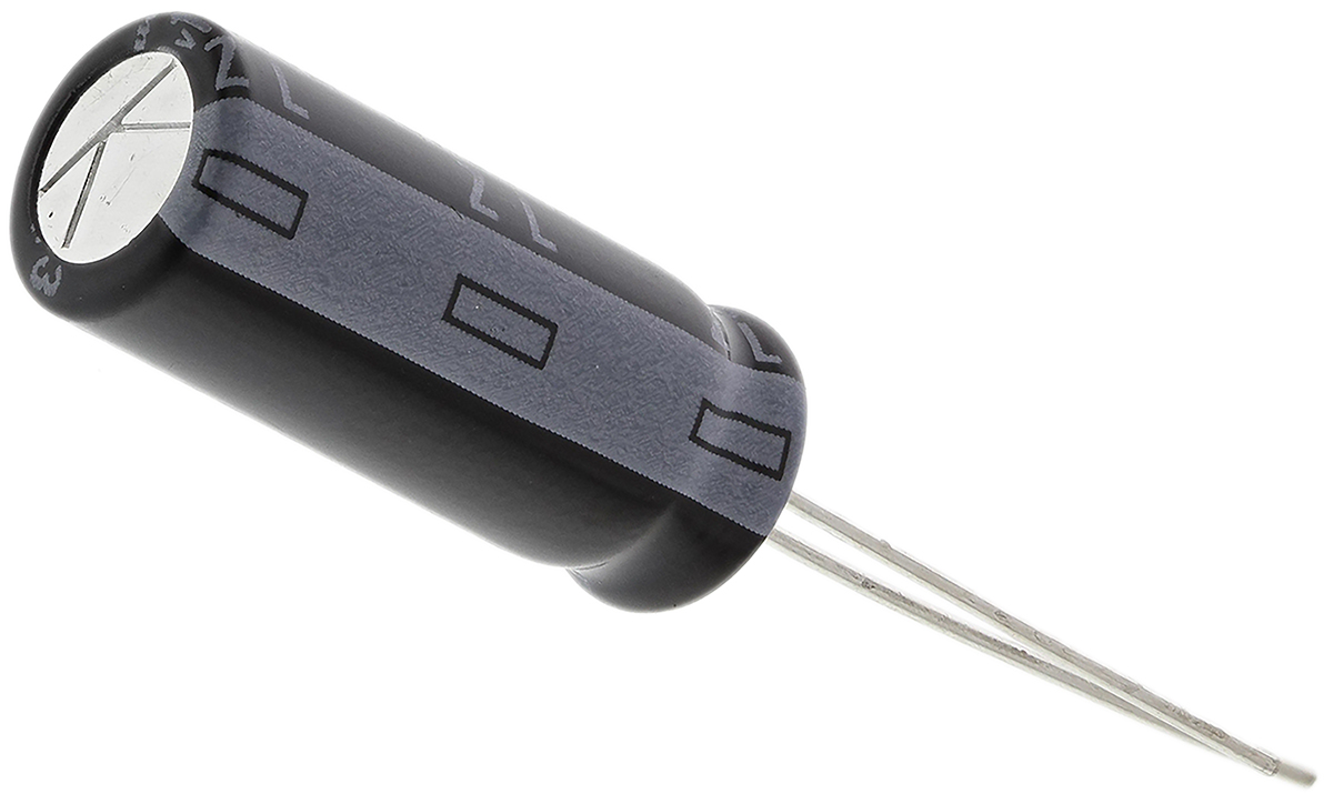 Rubycon 1000 μF Capacitor 10V dc, Radial, Through Hole