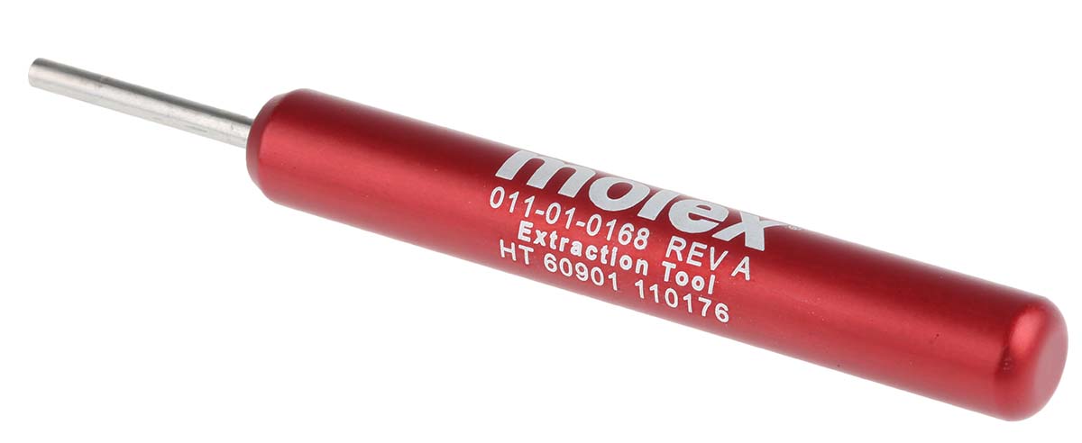 11-01-0168 Molex Insertion & Extraction Tool, HANDTOOL Series, Extraction & Insertion Tool Contact, Contact size 2.13 mm