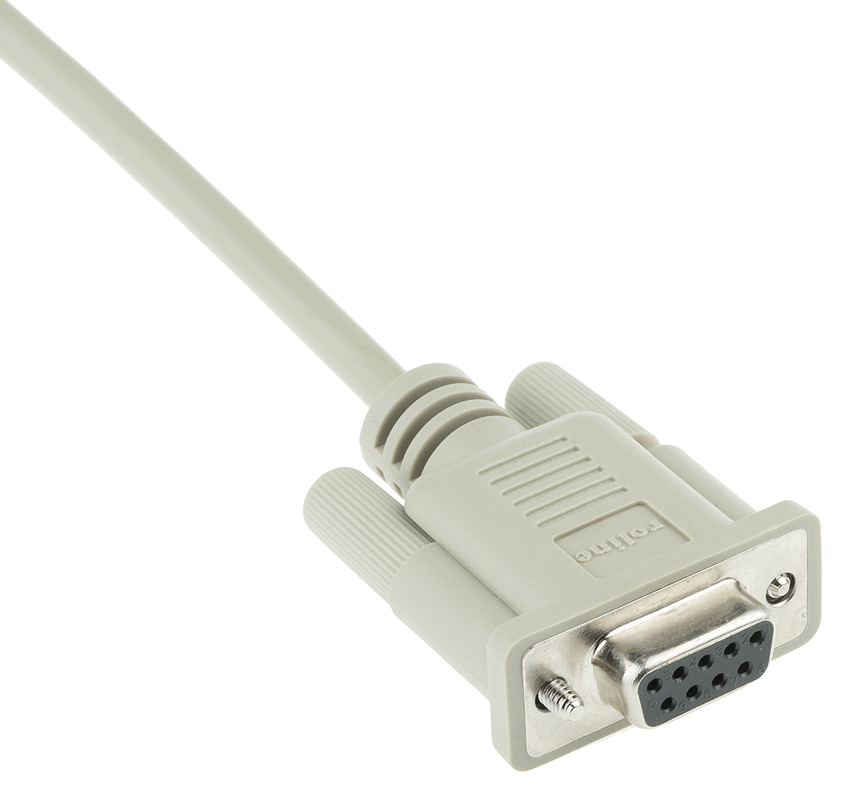 11014530-50 Roline Male DB25 Male to Female DB9 Female Serial Assembly, 1.8 m Polyvinyl Chloride