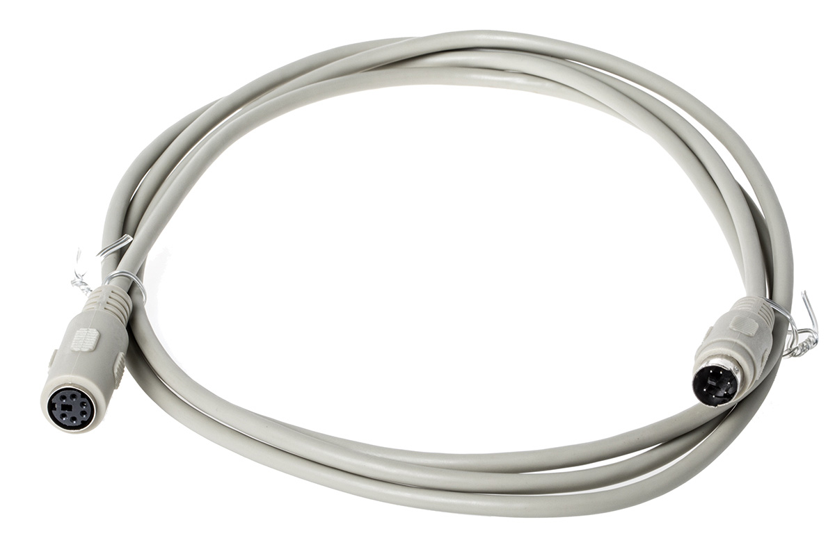 Roline, PS/2 Cable Grey Polyvinyl Chloride 1.8 m