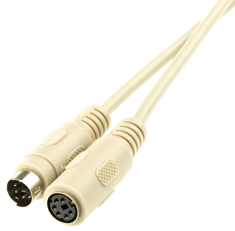 Roline, PS/2 Cable Grey Polyvinyl Chloride 3 m