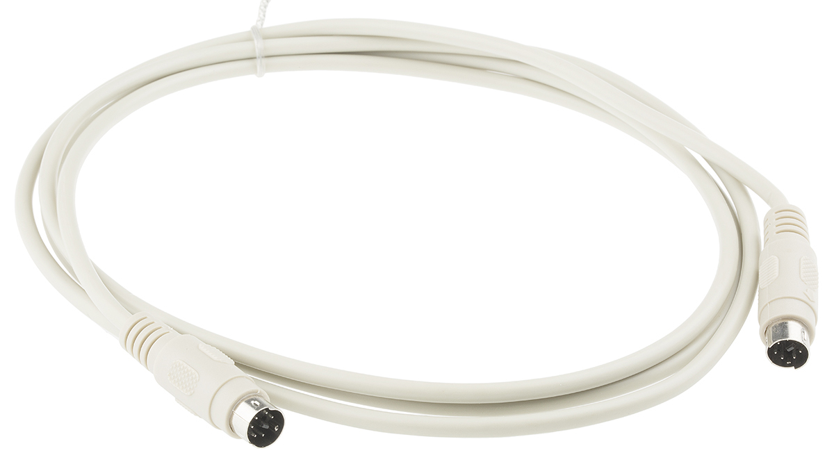 Roline, PS/2 Cable Grey Polyvinyl Chloride 1.8 m