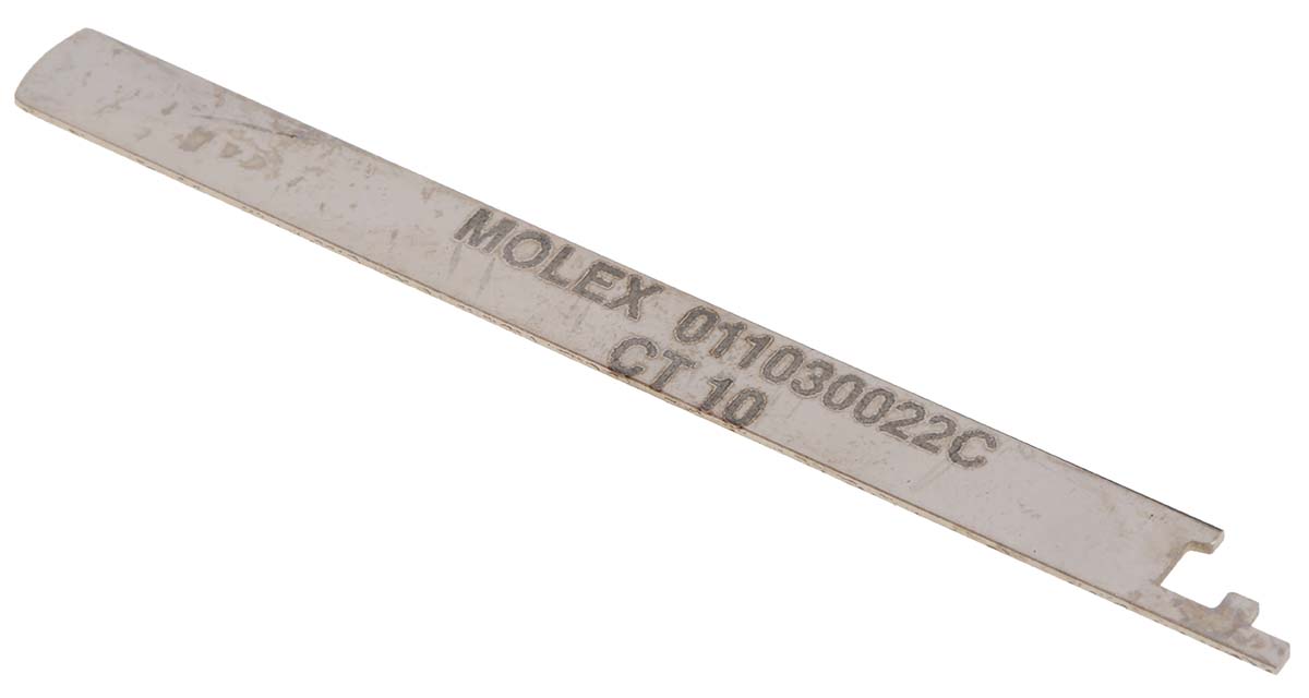 Molex Crimp Extraction Tool, T0201 Series, Crimp Contact, Extraction Tool Contact, Contact size 2.54 mm