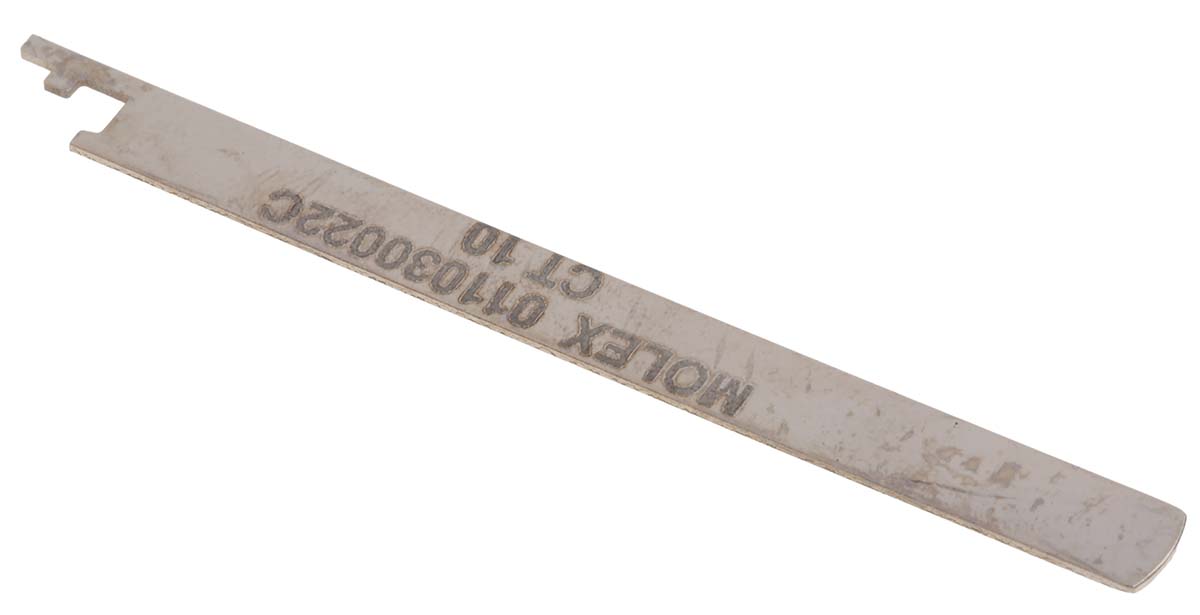 11-03-0022 Molex Crimp Extraction Tool, T0201 Series, Crimp Contact, Extraction Tool Contact, Contact size 2.54 mm