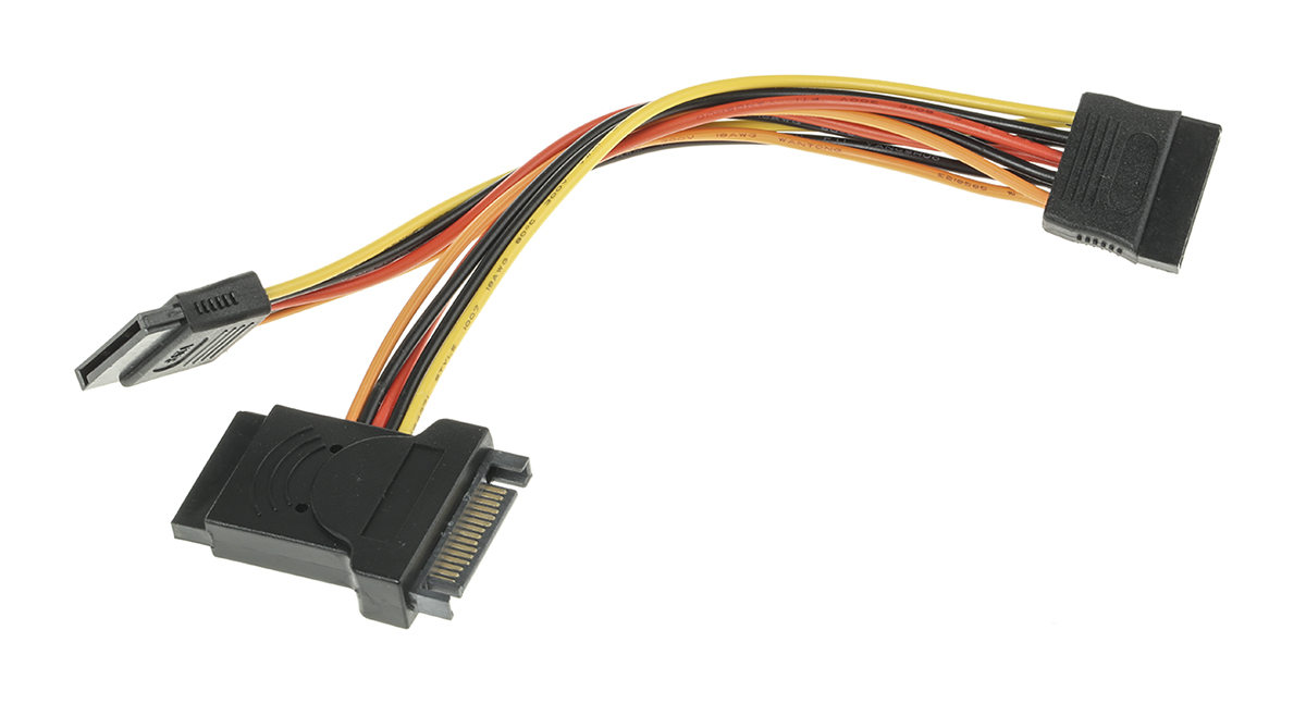 Roline Male SATA to Female SATA SATA Cable, 200 mm