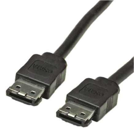 Roline Male SATA to Male Straight SATA Cable, 1 m