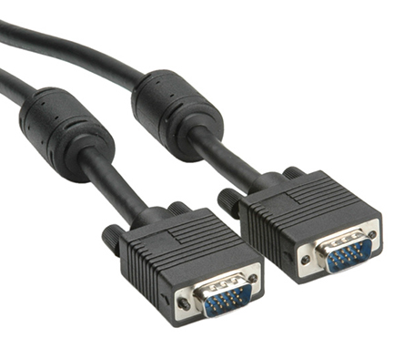 Roline Male VGA to Male VGA Cable, 15 m Black