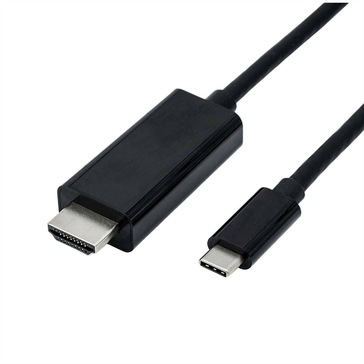 Roline USB Cable, Male USB Type C to Male, USB 3.1 HDMI, Black, 5 m