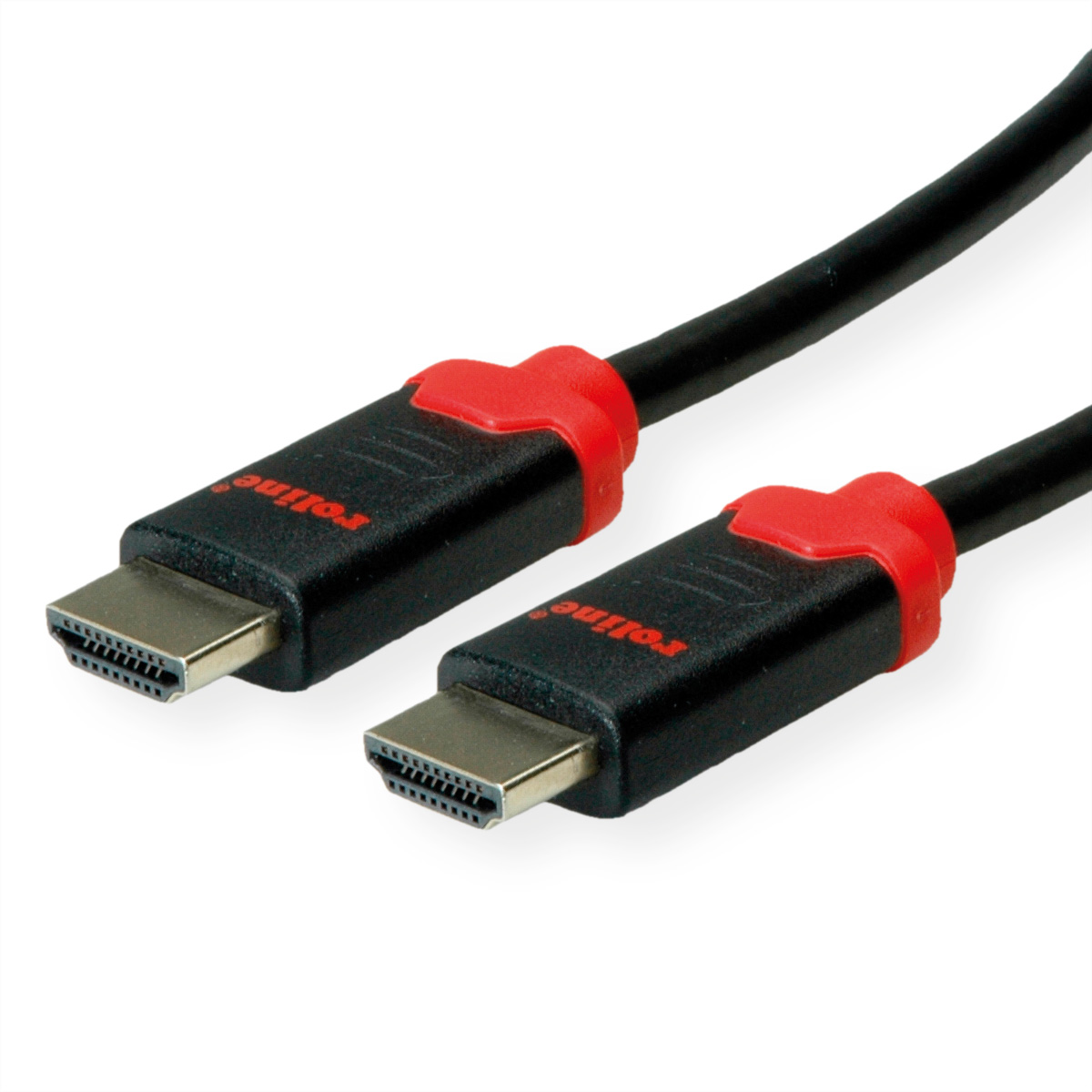 Roline, 1 m 4K HDMI Cable, - Male HDMI to Male HDMI
