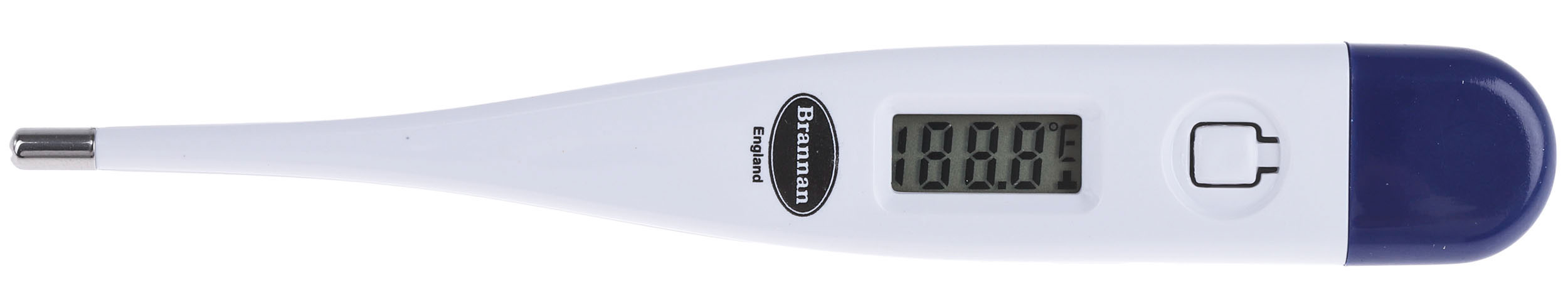 Brannan 11/064/2 Wired Digital Thermometer, 1 Input(s), 42.9 °C Max, ±0.1°C Accuracy