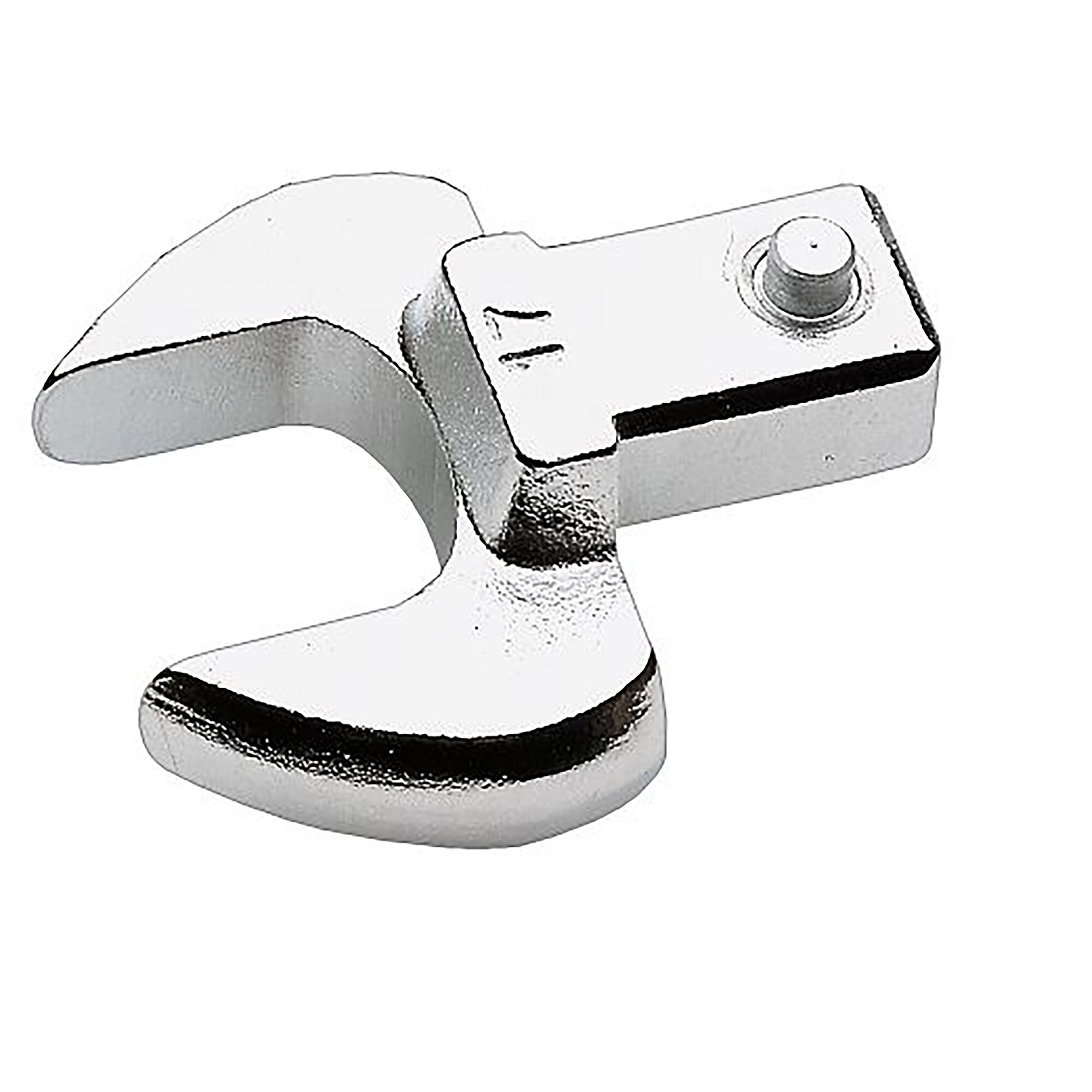 Facom Crow Foot Spanner Head, 14 x 18 mm Insert, 30, Chrome Finish