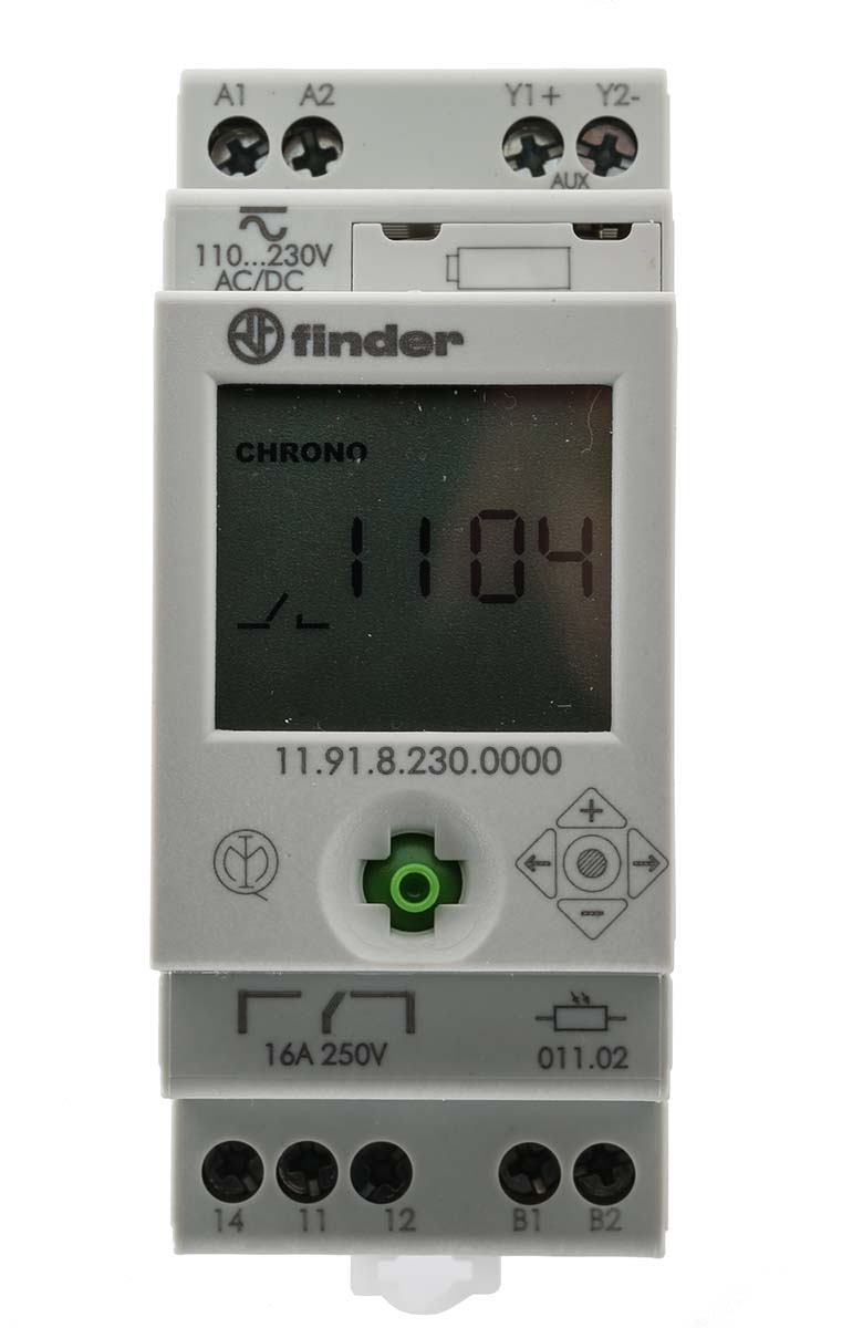 Finder Timer Light Switch 11, 1-Channel 230 V
