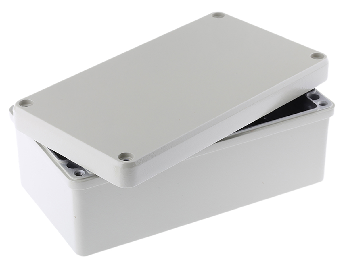110123101 ROLEC Conform Series Grey Die Cast Aluminium Enclosure, IP66, IP67 90 mm, 225.5 mm, 125.5 mm