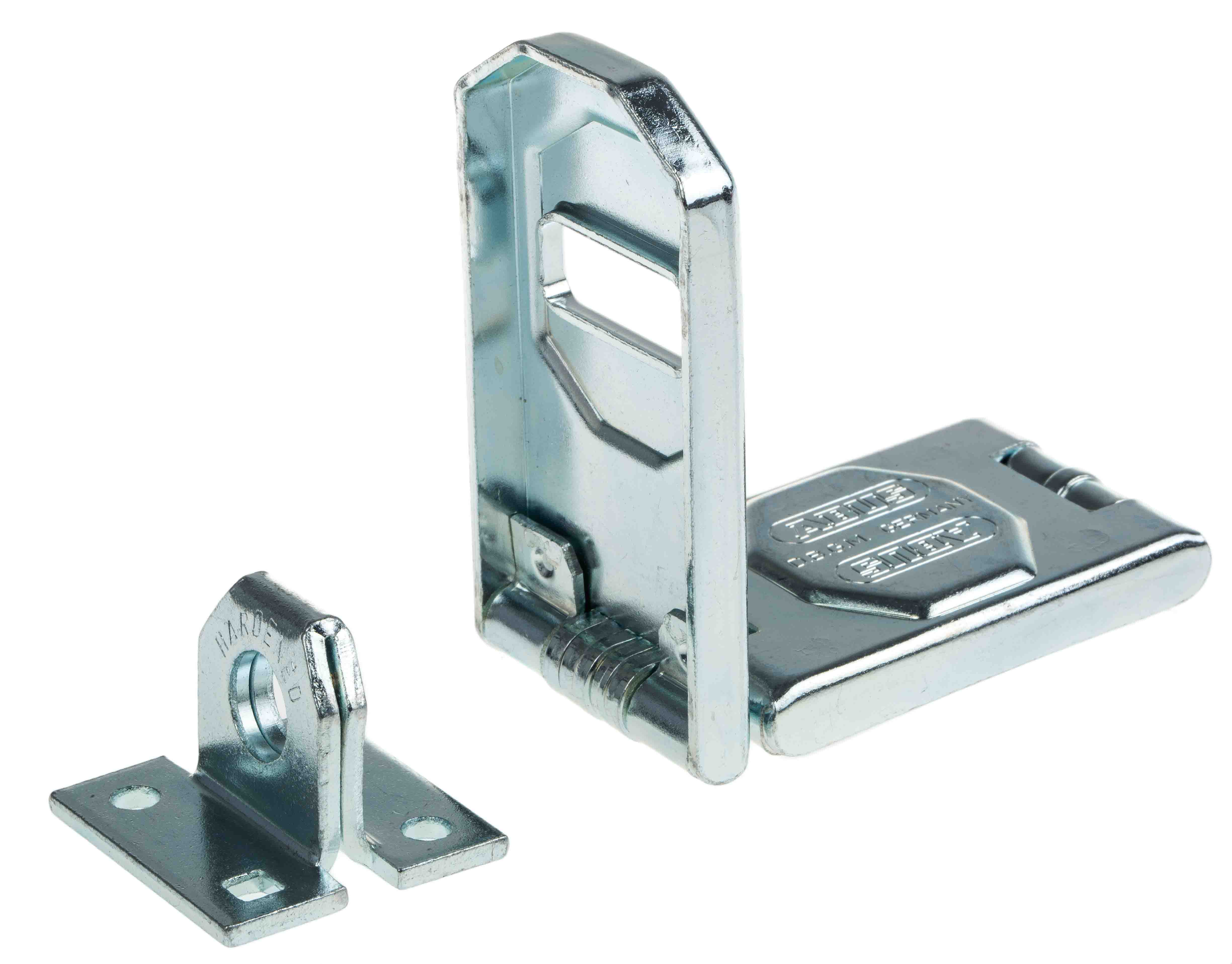 110155-bdfnli ABUS Steel Hasp & Staple, 12.5 mm 45mm 155 mm