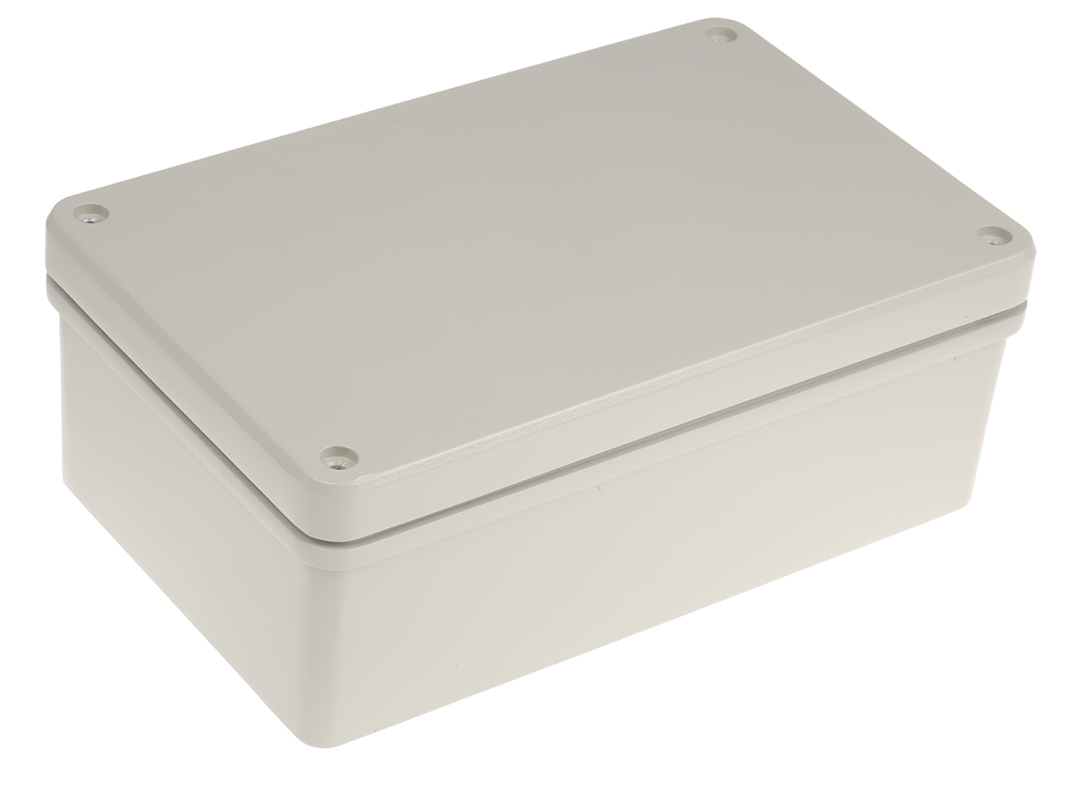ROLEC Conform Series Grey Die Cast Aluminium Enclosure, IP66, IP67 100 mm, 266 mm, 166 mm