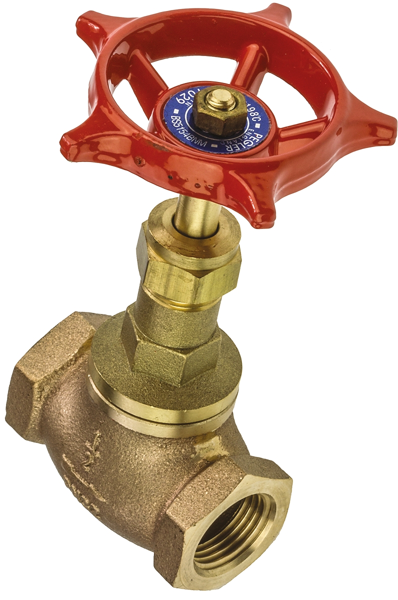 Pegler Yorkshire Bronze Globe Valve 110007, Screwed End