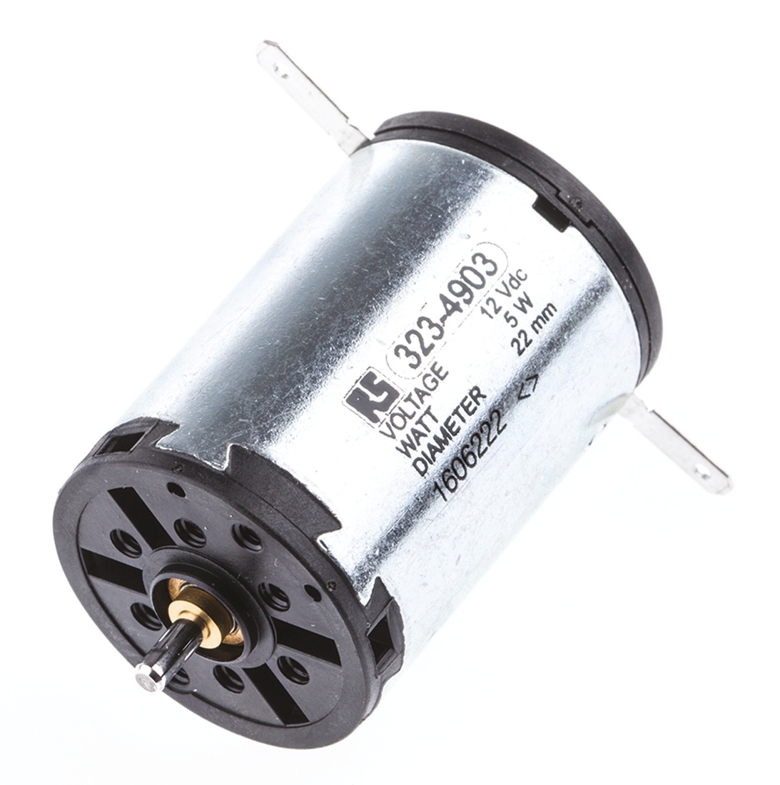 110124 Maxon DC Motor, 5 W, 18V dc, 6.25 mNm, 16000rpm, 22 mm Shaft Diameter