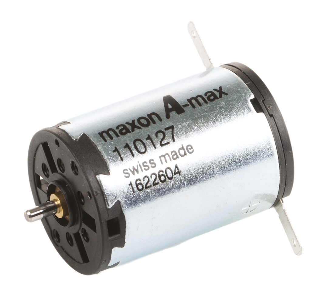 Maxon DC Motor, 5 W, 36V dc, 6.15 mNm, 16000rpm, 2 mm Shaft Diameter