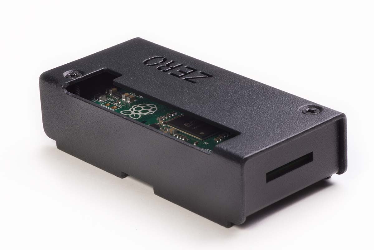 110221b KKSB Aluminium Raspberry Pi Case in Black