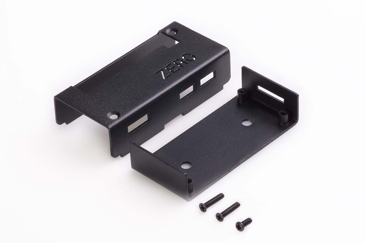 110221b KKSB Aluminium Raspberry Pi Case in Black