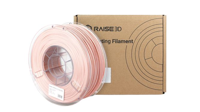 1103000002 Raise3D 1.75 mm Pink Polyamide 12 Carbon Fibre 3D Printer Filament, 1 kg