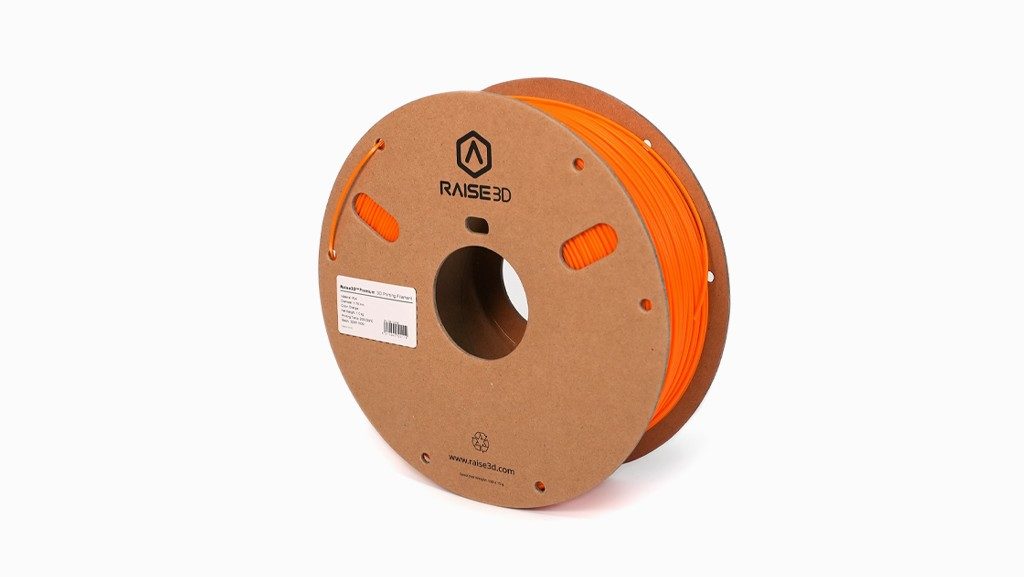 Raise3D 1.75 mm Orange PLA 3D Printer Filament, 1 kg
