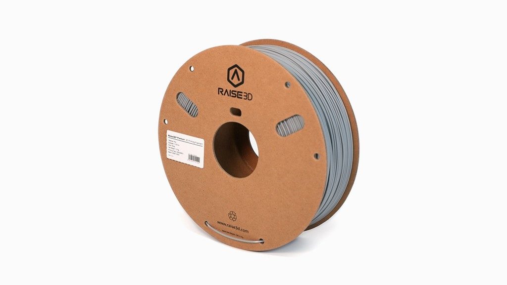 Raise3D 1.75 mm Grey PLA 3D Printer Filament, 1 kg